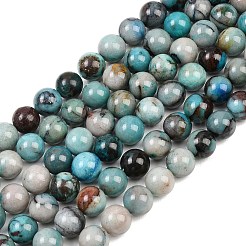 Natural Chrysocolla Beads Strands&nbsp;G-K405-B01-10mm