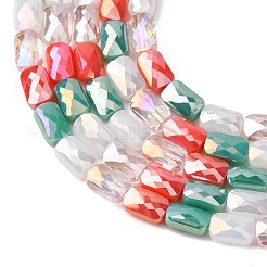 Electroplate Glass Beads Strands&nbsp;EGLA-D300-05-16