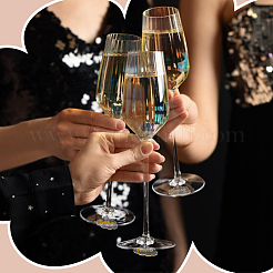 24Pcs Cloud Acrylic Wine Glass Charms&nbsp;HJEW-BC00038
