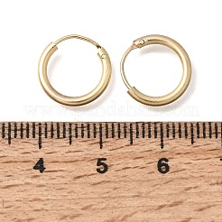 Brass Hoop Earrings&nbsp;EJEW-G474-01G-01