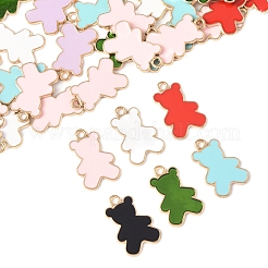 36Pcs Alloy Enamel Pendants&nbsp;ENAM-FS0002-88G