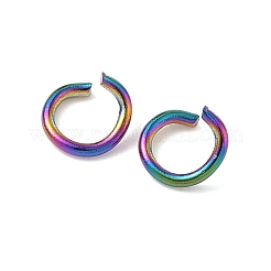 304 Stainless Steel Open Jump Rings&nbsp;STAS-Z150-01B-RC