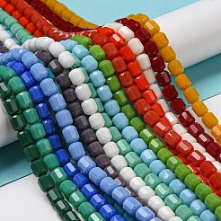 Opaque Glass Beads Strands&nbsp;GLAA-G112-03-M