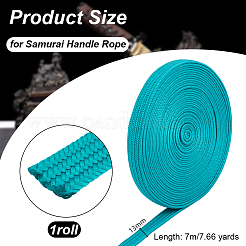 Cotton & Silk Blended Yarns Cord for Handle&nbsp;OCOR-WH0082-306C