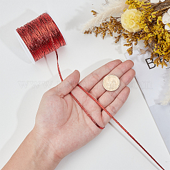 95mのナイロンドレッドヘアバンド  フラット  ワイヤー用の1個のプラスチック製の空のスプール付き  ファイヤーブリック  3mm  約103.89ヤード（95m）/セット&nbsp;OCOR-GF0006-39A