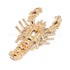 Alloy Rhinestone Brooch&nbsp;AL-CBAC416-02