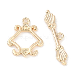 Brass Toggle Clasps&nbsp;KK-K391-05G