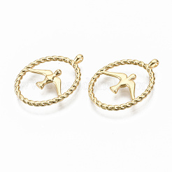 Brass Pendants&nbsp;KK-R114-06-NF