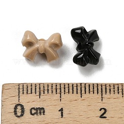 不透明なアクリルビーズ  蝶結び  きいろ  7.5x10x5.5mm  穴：1.6mm  2631個/ 500g&nbsp;SACR-D009-01G