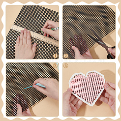 PE Plastic Canvas Sheets&nbsp;FIND-WH0199-245B