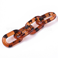 Transparent Acrylic Linking Rings&nbsp;X-OACR-S036-006B-A01