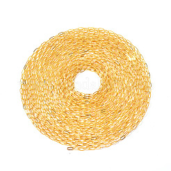 Brass Paperclip Chains&nbsp;CHC-R134-G
