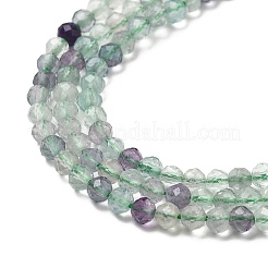 Natural Fluorite Beads Strands&nbsp;G-F596-32-3mm