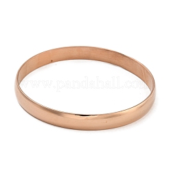 ファッション 201 ステンレススチール バングルセット  ミックスカラー  2-1/2インチ（6.5cm）  3個/セット&nbsp;BJEW-L664-019-02-1