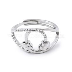 Rotatable Finger Cuff Rings for Women&nbsp;LS-RJEW-S402-01P