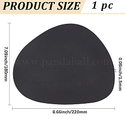 PU Leather Mouse Pad&nbsp;AJEW-GF0014-07B