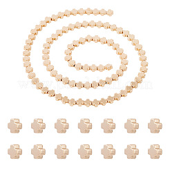2 Strands Electroplated Synthetic Non-magnetic Hematite Beads Strands&nbsp;G-TA0001-63B