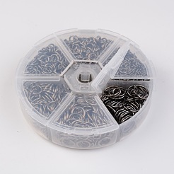 1 Box of Iron Open Jump Rings&nbsp;IFIN-JP0016-01B