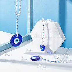 Glass Pendant Decorations&nbsp;HJEW-GA00001