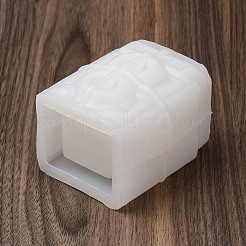 DIYシリコンカメラ  シリコンモールド  レジン型  キャンドルホルダー型用  ホワイト  88x70x65mm&nbsp;SL-T001-02