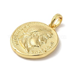 Brass Pendants&nbsp;KK-Z033-21G