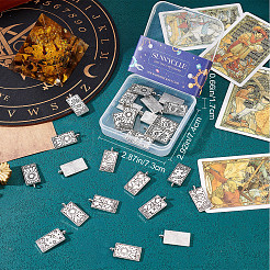 30Pcs 5 Style Tibetan Style Alloy Pendants&nbsp;FIND-SC0003-74