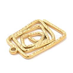 Ion Plating(IP) 304 Stainless Steel Pendants&nbsp;STAS-D084-10G