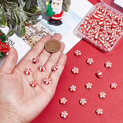 100Pcs Handmade Polymer Clay Beads&nbsp;CLAY-HY0001-06A