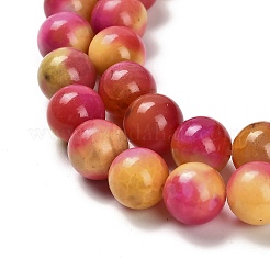 Dyed Natural Agate Beads Strands&nbsp;G-G203-09C-10mm