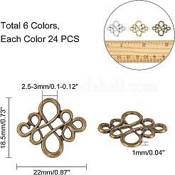Tibetan Style Links Connectors&nbsp;TIBE-CA0001-06