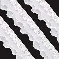 Polyester Lace Trim Ribbon&nbsp;OCOR-WH20005-43A