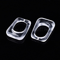 Transparent Resin Pendants&nbsp;RESI-T048-01-C01