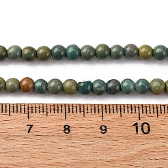 Natural Shoushan Jade Beads Strands&nbsp;G-L624-A01-4mm