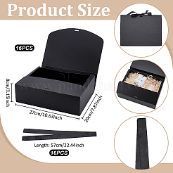 Cardboard Paper Gift Packing Boxes with Ribbon&nbsp;CON-WH0107-60A