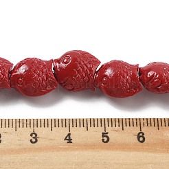 Synthetic Coral Carved Beads Strands&nbsp;CORA-C003-13B-02