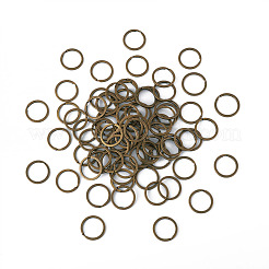 合金分割キーリング  キーホルダー留め金のパーツ  アンティークブロンズ  28x2mm  内径：22mm&nbsp;PALLOY-TAC0001-01A-AB