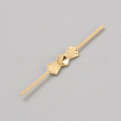 Alloy Bowknot Buckles&nbsp;FIND-WH0148-135G