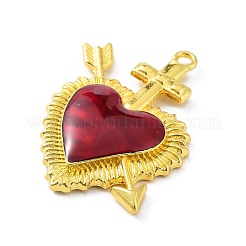 Alloy Enamel Pendants&nbsp;ENAM-P252-09G