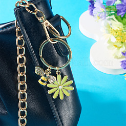 Alloy Enamel Keychains&nbsp;KEYC-TADJ00005