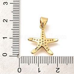 Brass Micro Pave Clear Cubic Zirconia Pendants&nbsp;KK-Q040-01G-G