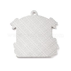 Christmas Themed Sublimation Blank Alloy Pendant Decorations&nbsp;DIY-L070-01C