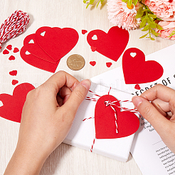 200Pcs Heart Paper Gift Tags&nbsp;CDIS-SP0001-14A