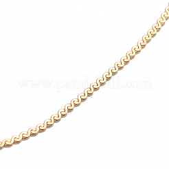 304 Stainless Steel Serpentine Chain Anklets&nbsp;AJEW-G024-08G