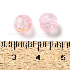 Transparent Crackle Acrylic Beads&nbsp;DACR-D300-01C-8mm