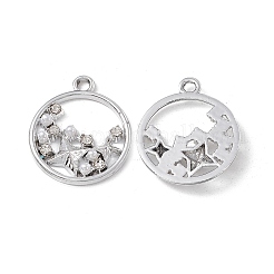 Alloy Crystal Rhinestone Pendants&nbsp;ALRI-K049-12P