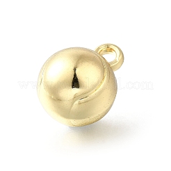 合金スポーツ用品ペンダント  ラウンド  17.5x13.5mm  穴：2.5mm&nbsp;PALLOY-R157-05G-03