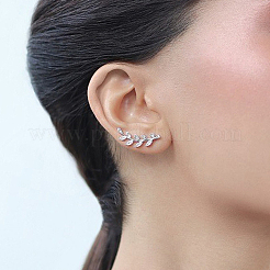 S925 Silver Zircon Leaf Drop Earrings Necklace Jewelry Set for Women Elegant Fashion&nbsp;YN0481-1
