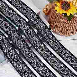 Ethnic style Embroidery Polyester Ribbons&nbsp;OCOR-GF0002-24A