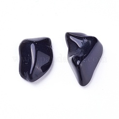 天然なオブシディアンのビーズ  ドリルなし/穴なし  チップ  8~20x5~10x4~7mm  約100 G /袋&nbsp;G-I221-34
