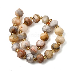 Natural Crazy Agate Beads Strands&nbsp;G-D105-B03